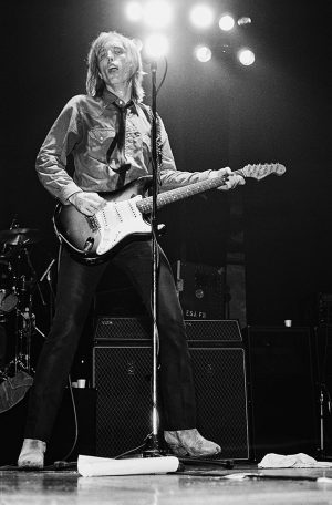 Tom Petty performing with the Heartbreakers at the Tower Theater in Philadelphia