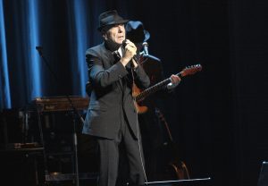 Leonard Cohen performs at the Beacon Theatre in New York in February 2009.