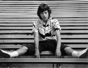 Mick Jagger photographed in August 1981 in Philadelphia.
