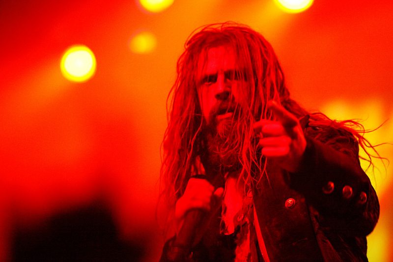 Rob Zombie performing on his Hellbilly Deluxe 2 Tour at the Electric Factory in Philadelphia