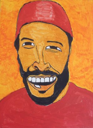 Marvin Gaye Painting